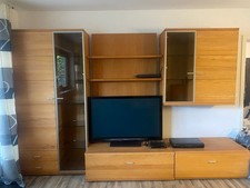 Schrankwand wohnwand holz gebraucht kaufen  Hofheim