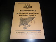 Betriebsanleitung neuero gebä gebraucht kaufen  Jever