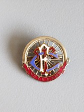 Ancienne broche émaillée d'occasion  Septèmes-les-Vallons