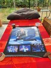 Poster johnny hallyday d'occasion  Vernon