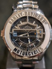Relógio masculino Bulova Harley-Davidson aço inoxidável 76B143 comprar usado  Enviando para Brazil