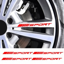 Usado, 4x Adesivo Gráfico Decalque Tira Acessórios Estilo SPORT Aros de Carro Cubo de Roda comprar usado  Enviando para Brazil