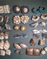 Clip earrings vintage for sale  Buffalo
