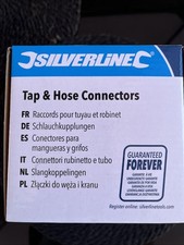 Silverline tap hose for sale  WITHAM