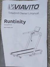 Treadmill viavito motorised for sale  BLACKBURN