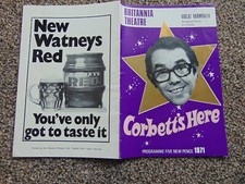 Corbett theatre programme for sale  LONDON