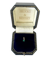 Emerald diamond pendant for sale  LIVERPOOL
