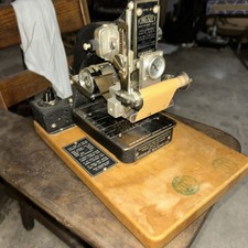 Máquina de gravação Kingsley M-75 Hot Foil Stamping VINTAGE EUA - PARA SERVIÇO , usado comprar usado  Enviando para Brazil