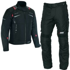 Herren Kombi Motorradbekleidung Biker Anzug Zweiteiler Motorradkombi Schwarz comprar usado  Enviando para Brazil