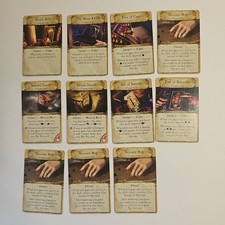 Cartões de bugigangas de ativos para jogo de tabuleiro de terror Eldritch peça de reposição 11 peças comprar usado  Enviando para Brazil