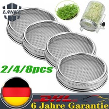 Deckel einmachgläsern 8pcs gebraucht kaufen  Hannover