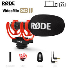 Rode VideoMic GO II microfone direcional leve fr DSLR smartphone tablet comprar usado  Enviando para Brazil