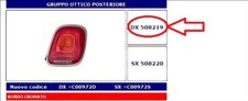 508219 fanale posteriore usato 508219 fanale posteriore usato  Gioia Tauro