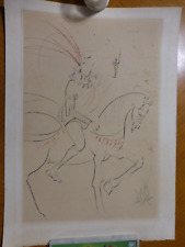 Lithographie dali signée d'occasion  Châlette-sur-Loing