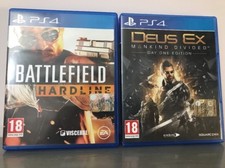 BATTLEFIELD HARDLINE + DEUS EX  Ps4 Usato comprar usado  Enviando para Brazil