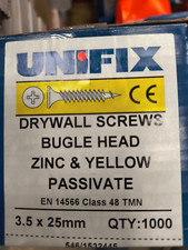 Unifix drywall plasterboard for sale  CHICHESTER