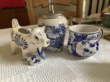 Delft hand painted for sale  LOUGHBOROUGH