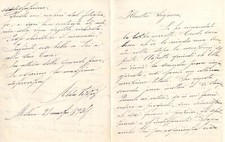 Lettre autographe alda d'occasion  Billère