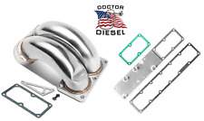 Coletor de admissão 3,5" cotovelo e grade aquecedor plenum para 07-18 Ram 6.7L turbo diesel comprar usado  Enviando para Brazil