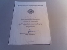 Alte blatt auszeichnung gebraucht kaufen  Nünchritz