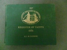 Register yachts 1974 d'occasion  Expédié en France