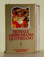 Messale ambrosiano quotidiano usato  Vignate