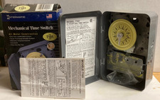Intermatic T101 - 40 Amp SPST 24 horas temporizador mecânico interruptor de tempo na caixa de aço comprar usado  Enviando para Brazil