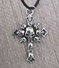 Skull crucifix tibetan for sale  SALISBURY