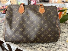Usado, Autêntica bolsa de mão vintage Louis Vuitton monograma Speedy 30 com 2 travas comprar usado  Enviando para Brazil