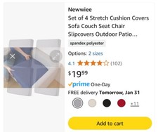 Set stretch cushion for sale  Youngstown