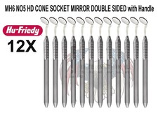 12 peças MH6 NO5 HD CONE SOQUETE ESPELHO DUPLA FACE com alça Hu-Friedy comprar usado  Enviando para Brazil