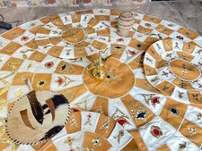 Handmade round floor for sale  Shipping to Ireland