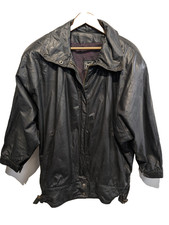 Blouson cuir noir d'occasion  Condé-sur-l'Escaut