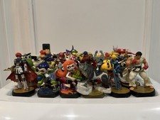 Lote de 28 bonecos Amiibo para Nintendo Amiibo Super Mario, Smash Bros, Pokémon, Zelda comprar usado  Enviando para Brazil