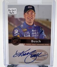 Kurt Busch 2006 Press Pass Signings Racing NASCAR Penske Champion comprar usado  Enviando para Brazil