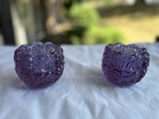 Copos votivos vintage Tiffin Twilight Alexandrite arte neodímio vidro mudança de cor comprar usado  Enviando para Brazil