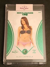 2024 Bench Warmer One Alex Capriola Green Gem Card #d 1/1 One Of One comprar usado  Enviando para Brazil