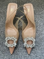 Zara embellished slingback for sale  BRADFORD