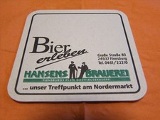 Bierdeckel hansens brauerei gebraucht kaufen  Pirna, Dohma, Struppen