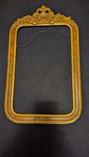 Moldura de ouro antiga 24,5"X14,5"Exterior 12"X19" Interior comprar usado  Enviando para Brazil