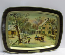Currier ives metal for sale  Liberty