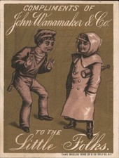 Trade card compliments for sale  USA
