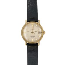 Vintage Omega Seamaster De Ville Relógio Moldura de Ouro 14k com Corda, usado comprar usado Vintage Omega Seamaster De Ville Relógio Moldura de Ouro 14k com Corda, usado comprar usado  Enviando para Brazil