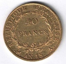 Francs napoleon tête d'occasion  Biarritz
