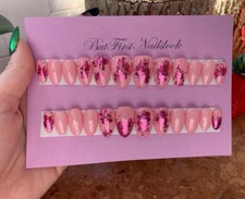 Sztuczne paznokcie żelowe Handmade|SoftGel|PressOnNails|Owal|Oval|PL na sprzedaż  PL