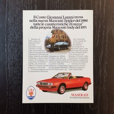 1986 maserati spider usato  Milano