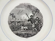 Assiette ancienne gien d'occasion  Coutances