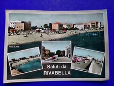 Cartolina saluti rivabella usato  Italia