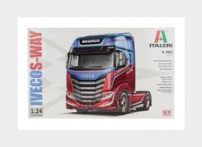Kit 1:24 ITALERI Iveco Fiat S-Way S460 Magirus caminhão trator 2-Assi 2022 IT3963 comprar usado  Enviando para Brazil