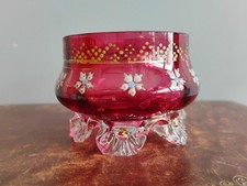 antique cranberry glass for sale  CLEVEDON